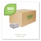 Eco-Products Renewable/Compostable Sugarcane Clamshells, 6 x 6 x 3, White, PK500 EP-HC6NFA - alternate 5